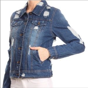 Evolving Always Jackets & Coats - 🆕Distressed Denim Jacket Trending Evolving Always Jackets & Coats - 🆕Distressed Denim Jacket Trending
